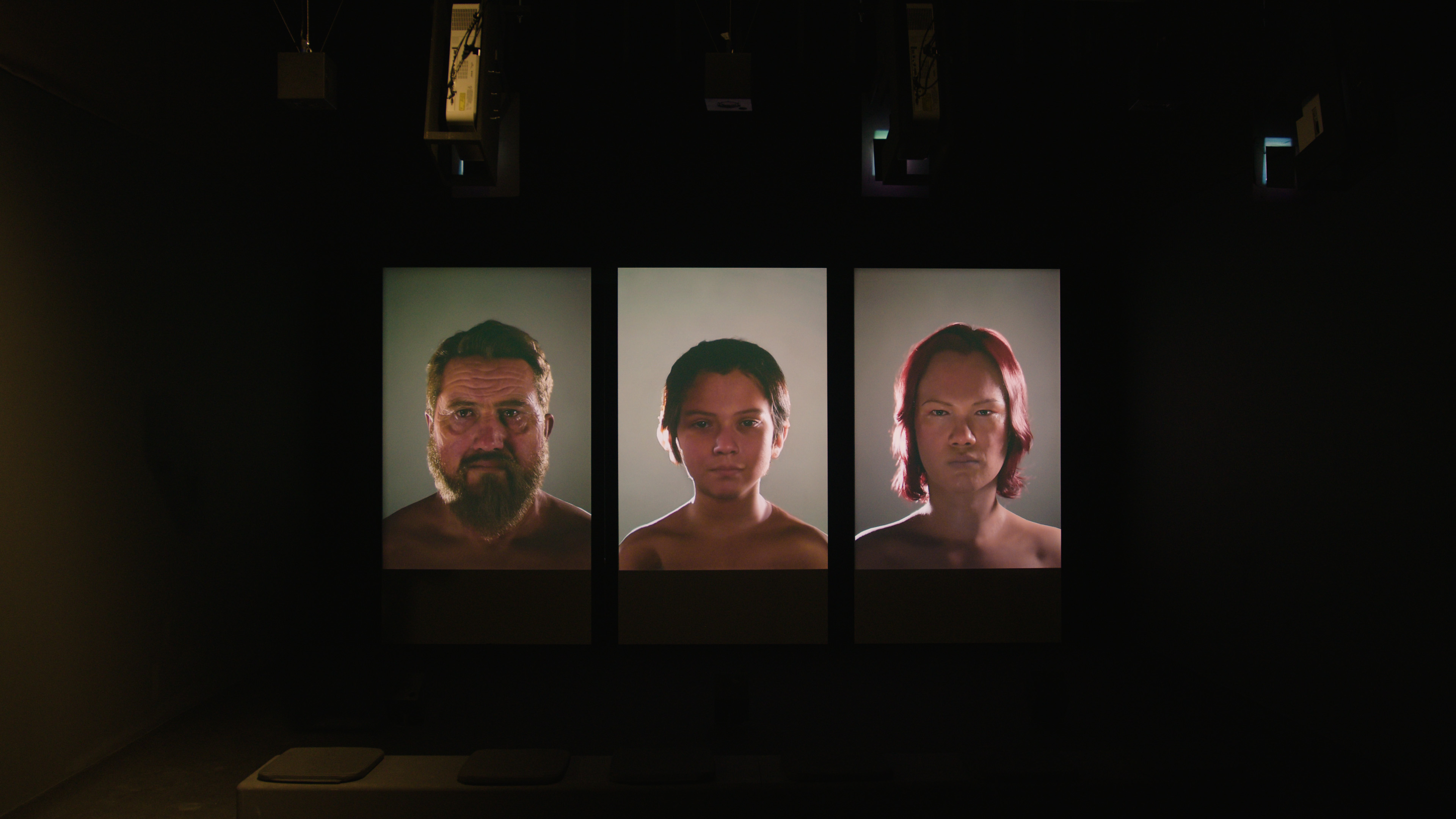 原田裕規《シャドーイング(3つの自画像)》TERRADA ART AWARD 2023<i>Shadowing (Three Self-Portraits)</i> TERRADA ART AWARD 2023