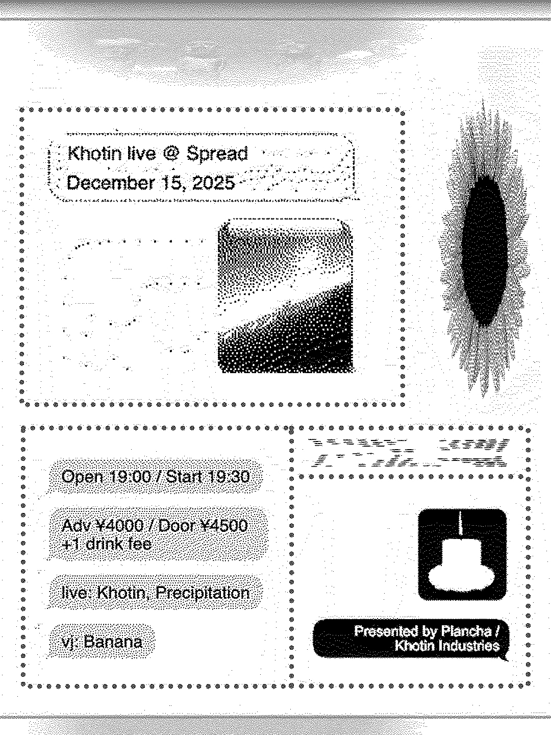 Khotin liveShimokitazawa SPREAD